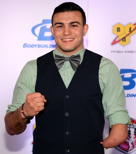 Mixed martial artist Nick Newell arrives at the sixth annual Fighters Only World Mixed Martial Arts Awards at The Palazzo Las Vegas on February 7, 2014 in Las Vegas, Nevada.