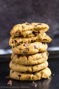 Chocolate Chip Peanut Butter Cookies for National Peanut Butter Cookie Day