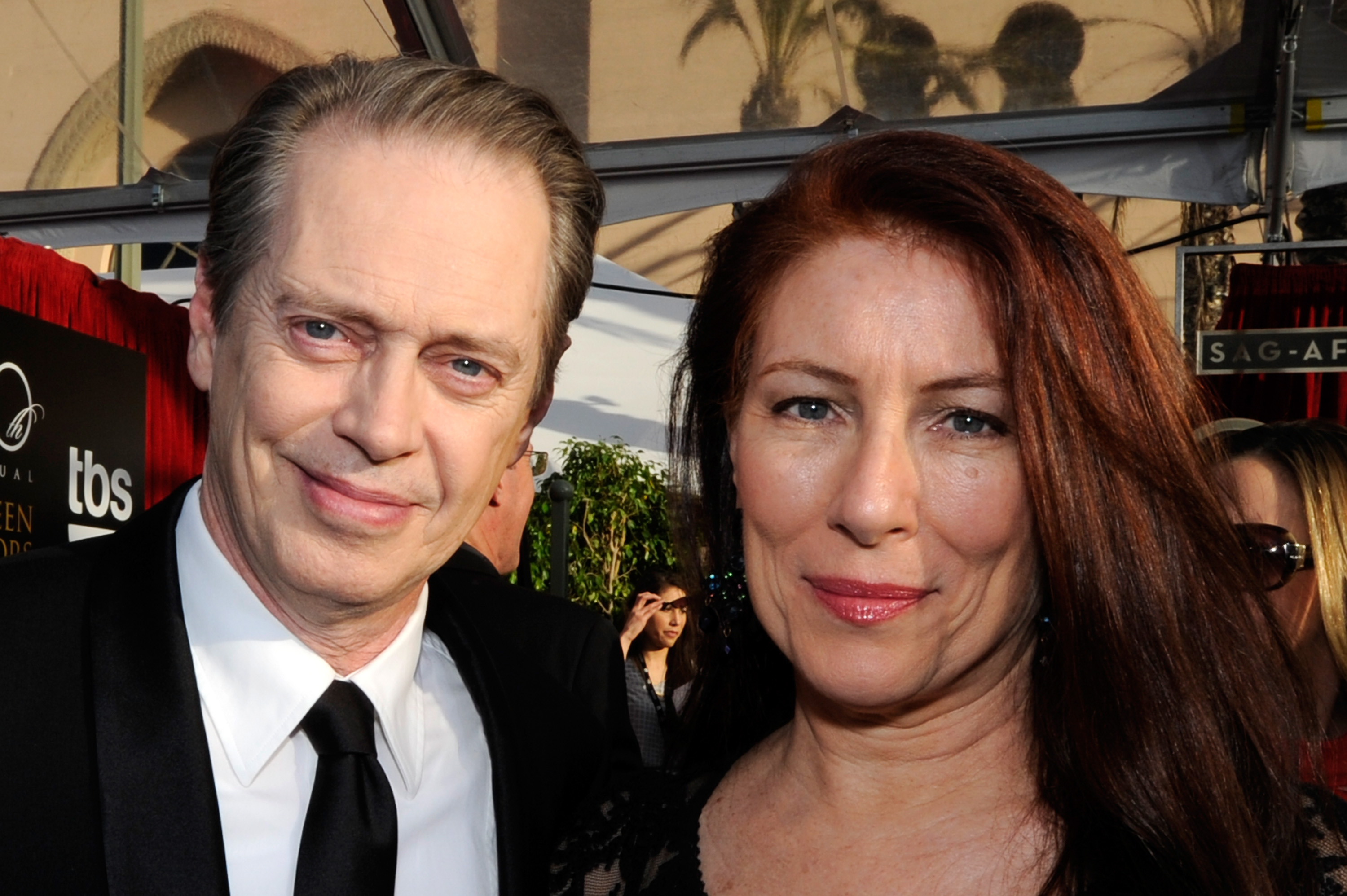 Actor Steve Buscemi and wife Jo Andres