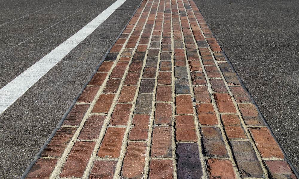 he Yard of Bricks at Indianapolis Motor Speedway.